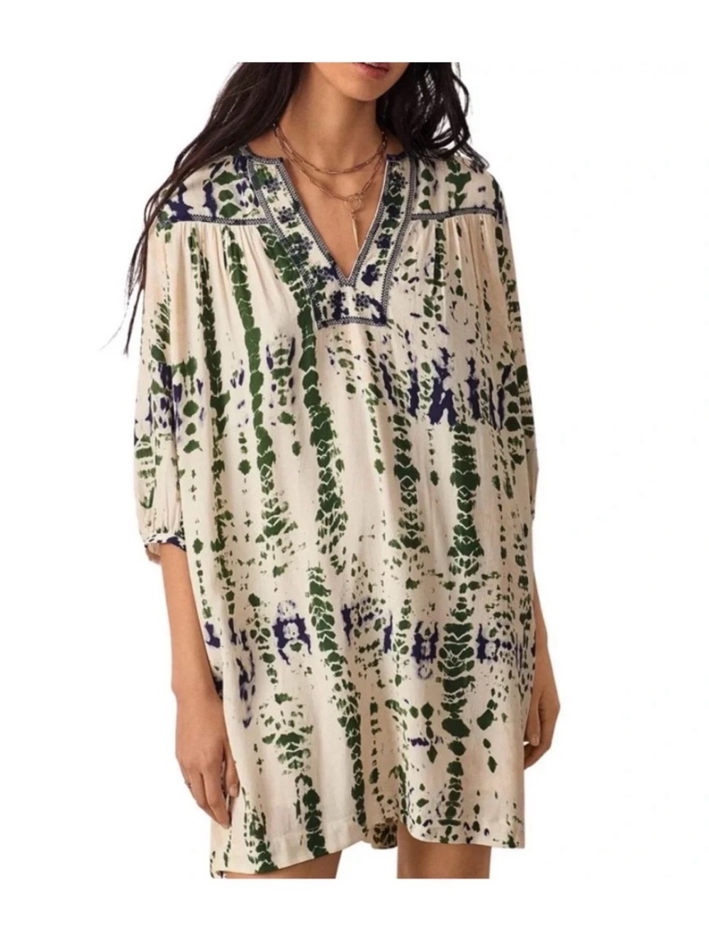 NWT ba&sh Ilda Tie Dye Tunic Dress. Size